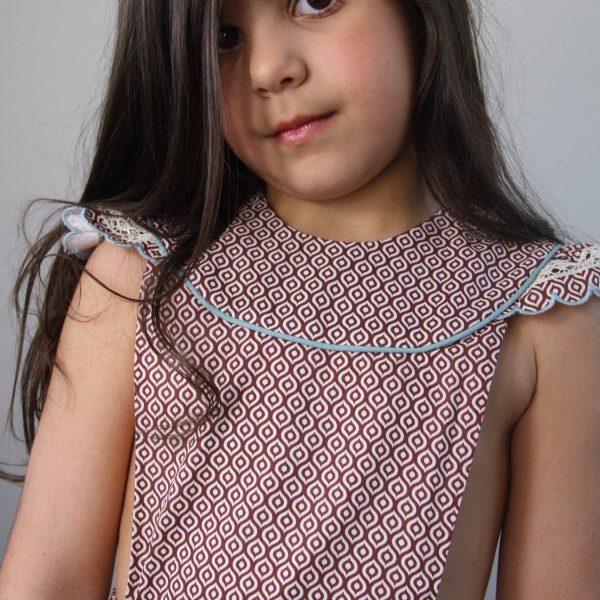 Peto Cassandra verano estampado retro