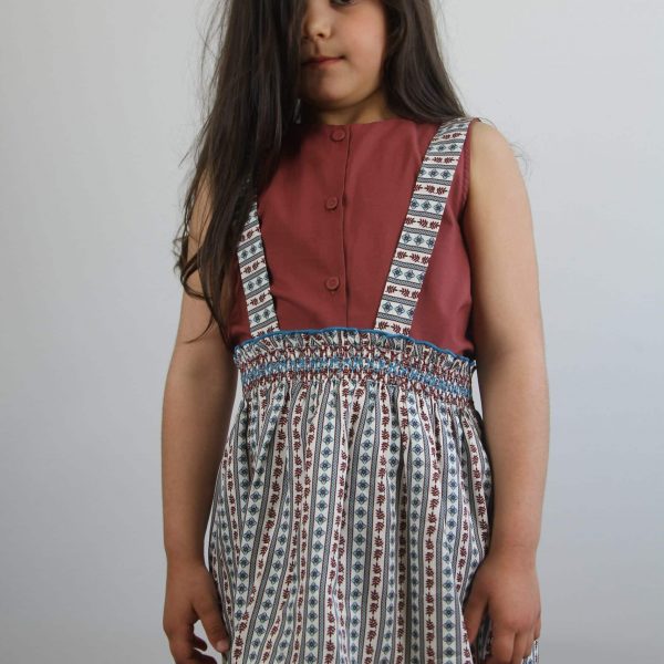 Falda básica a rayas