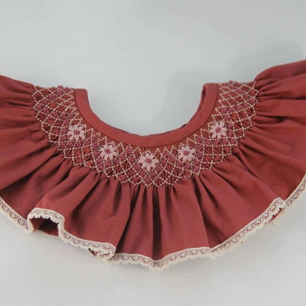 Cuello María C001 color ladrillo