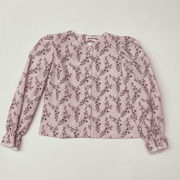 Camisa Cosette manga larga estampado floral C001