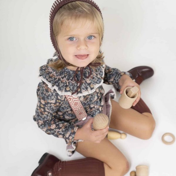 Tirantes tribales rosa empolvado