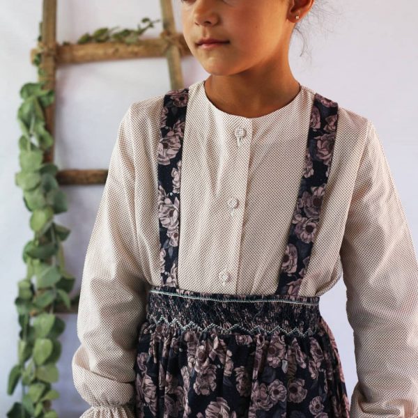 Camisa Cosette C003 estampado de puntos