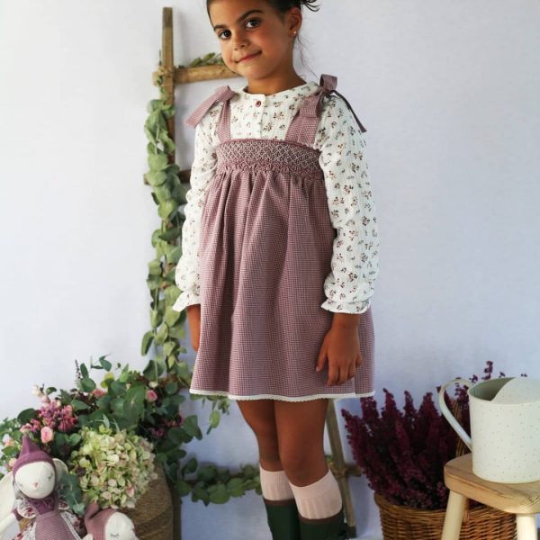 Camisa Cosette C003 estampado floral romántico