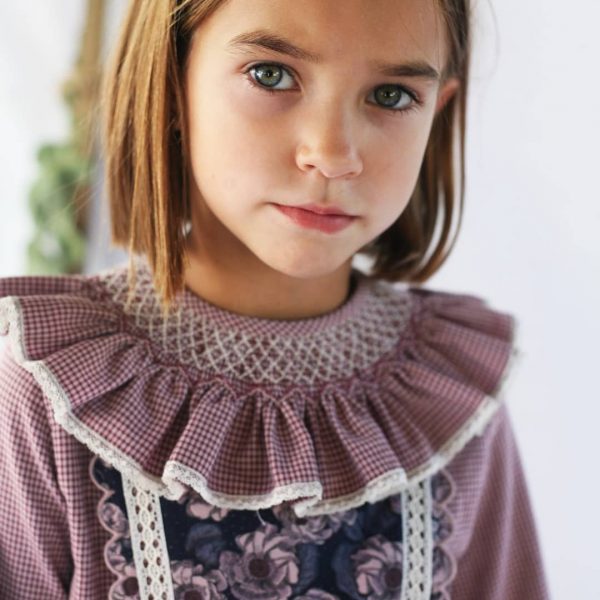 Cuello María niña vichy