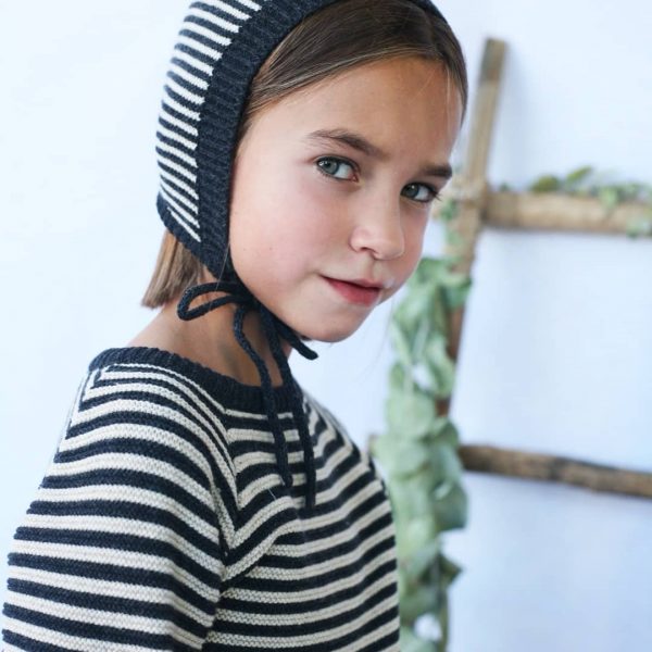 Jersey a rayas negro