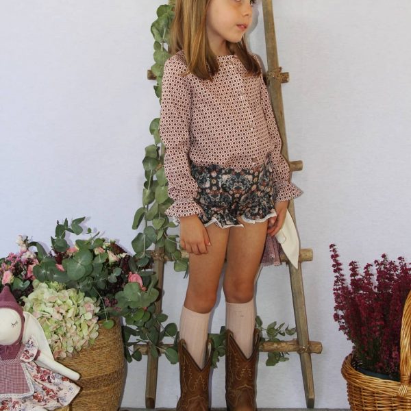 Camisa Cosette C003 estampado Retro C003