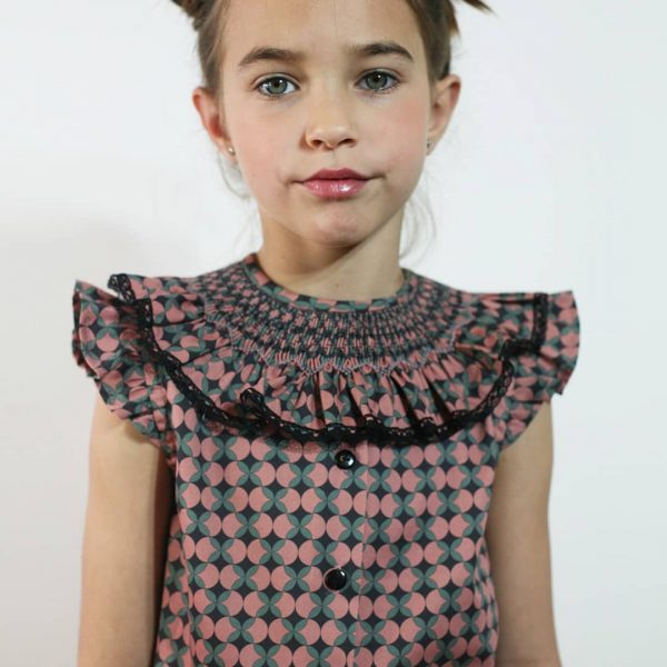 Camisa Cosette Verano C004 estampado geométrico C004