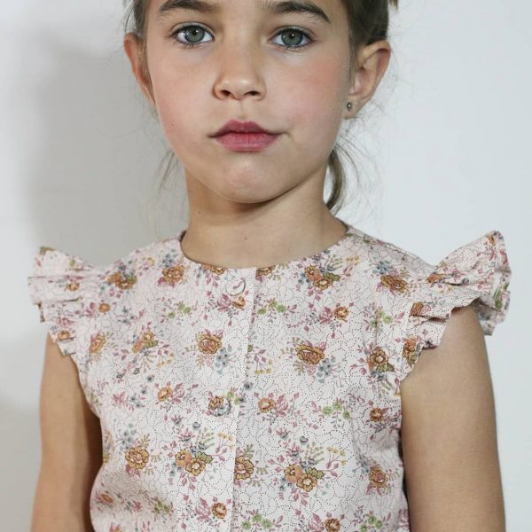 Camisa Cosette Verano C004 estampado rosa floral