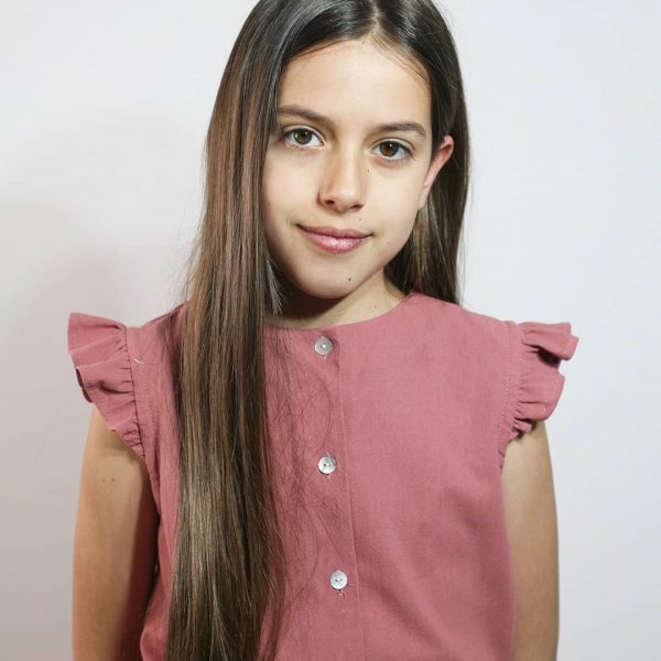 Camisa Cosette Verano C004 rosa antiguo