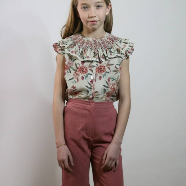 Pantalón corto rosa antiguo