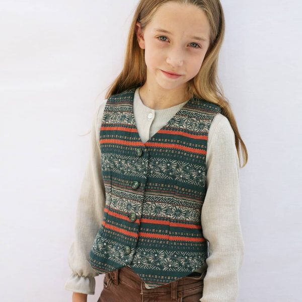 Chaleco étnico niño