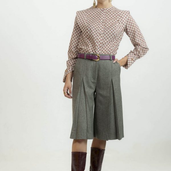 Pantalón Ezra espiga verde