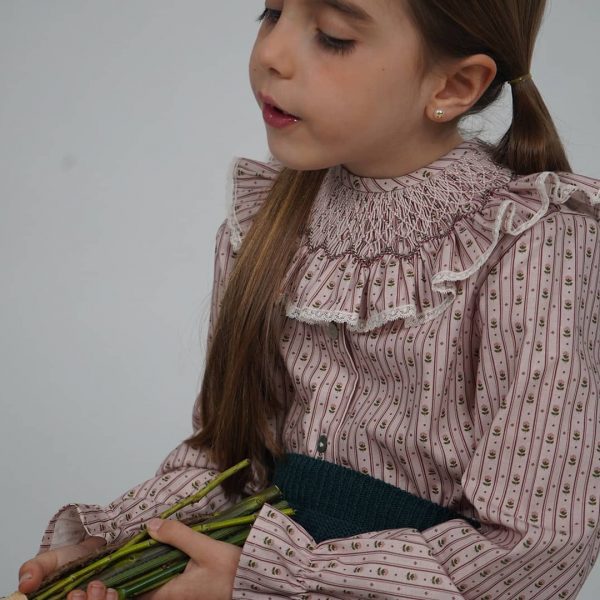 Camisa Cosette estampada rosa