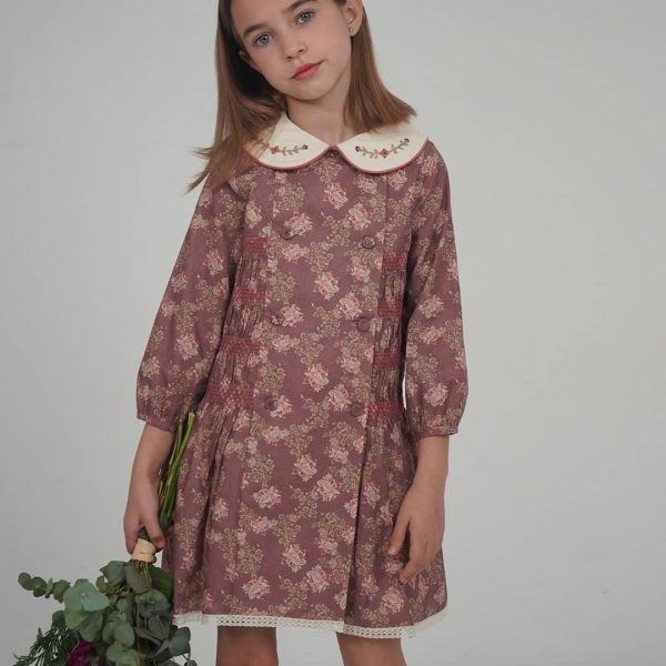 Vestido niña Anette estampado paisley floral