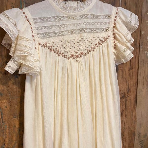 Vestido comunión 1 en bambula de seda