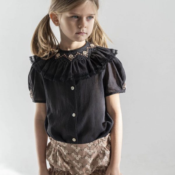 Pololo reversible estampado floral romántico