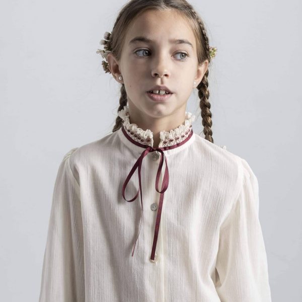 Camisa Cosette cuello bordado