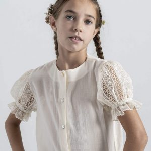 Camisa Cosette mangas valencienne